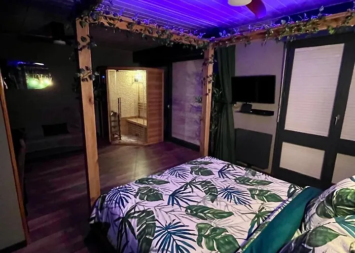 Oasis Tropical Sauna Privé Vue Mer&plage à 100m * Saint-Hilaire-de-Riez