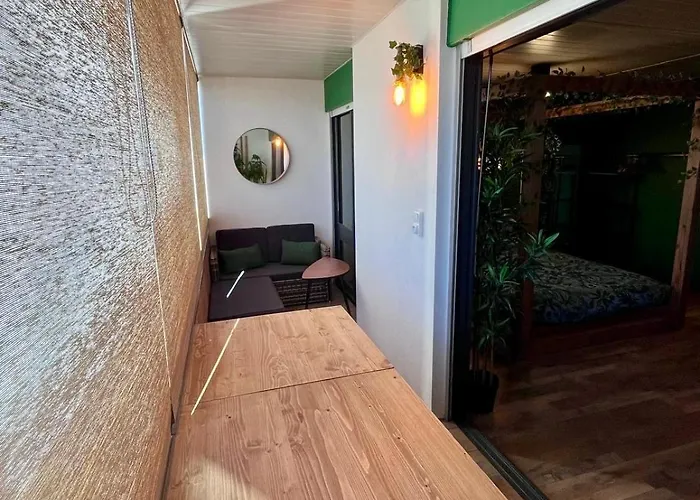 Apartamento Oasis Tropical Sauna Privé Vue Mer&plage à 100m