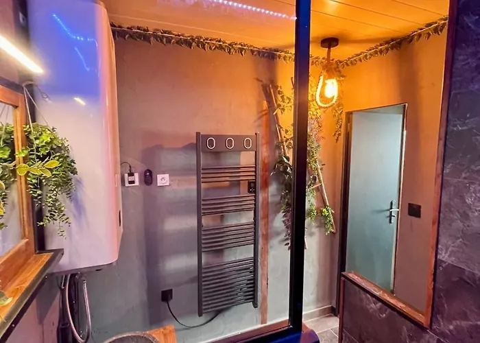 Oasis Tropical Sauna Privé Vue Mer&plage à 100m Apartamento