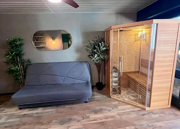 Oasis Tropical Sauna Prive Vue & A 100m *